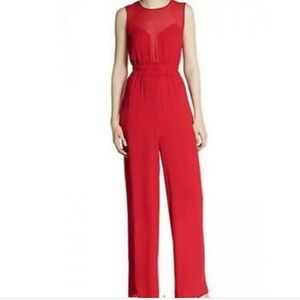NWT BCBG Kiara Silk Jumpsuit
